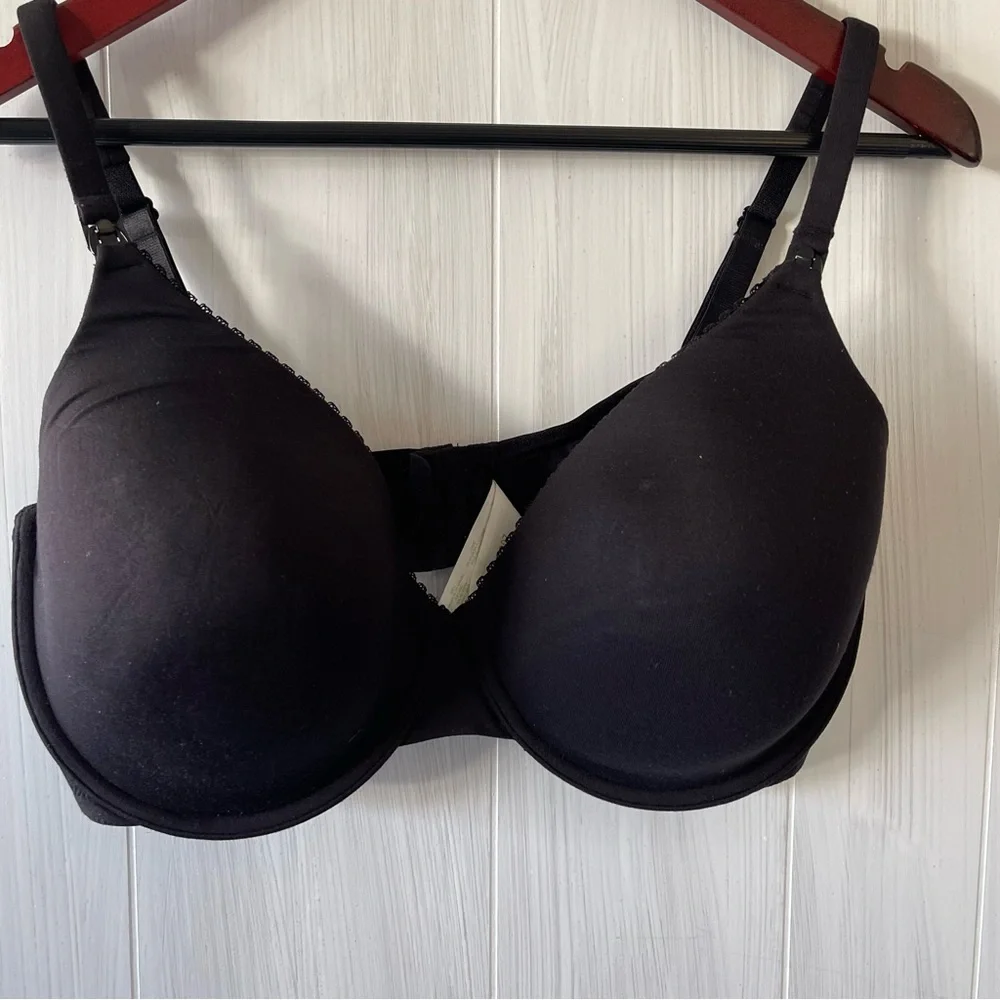 Womens black Motherhood maternity‎ bra size 40 E